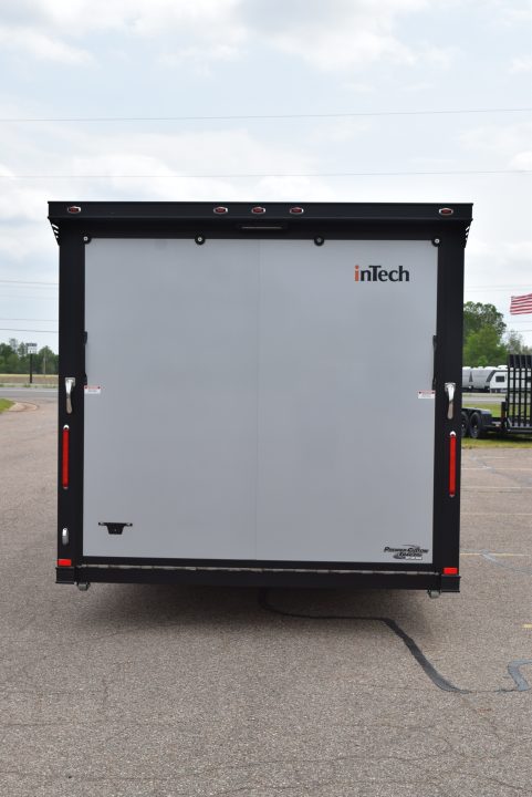 New INTECH 8.5x24 LITE SERIES ALL ALUMINUM RACE HAULER