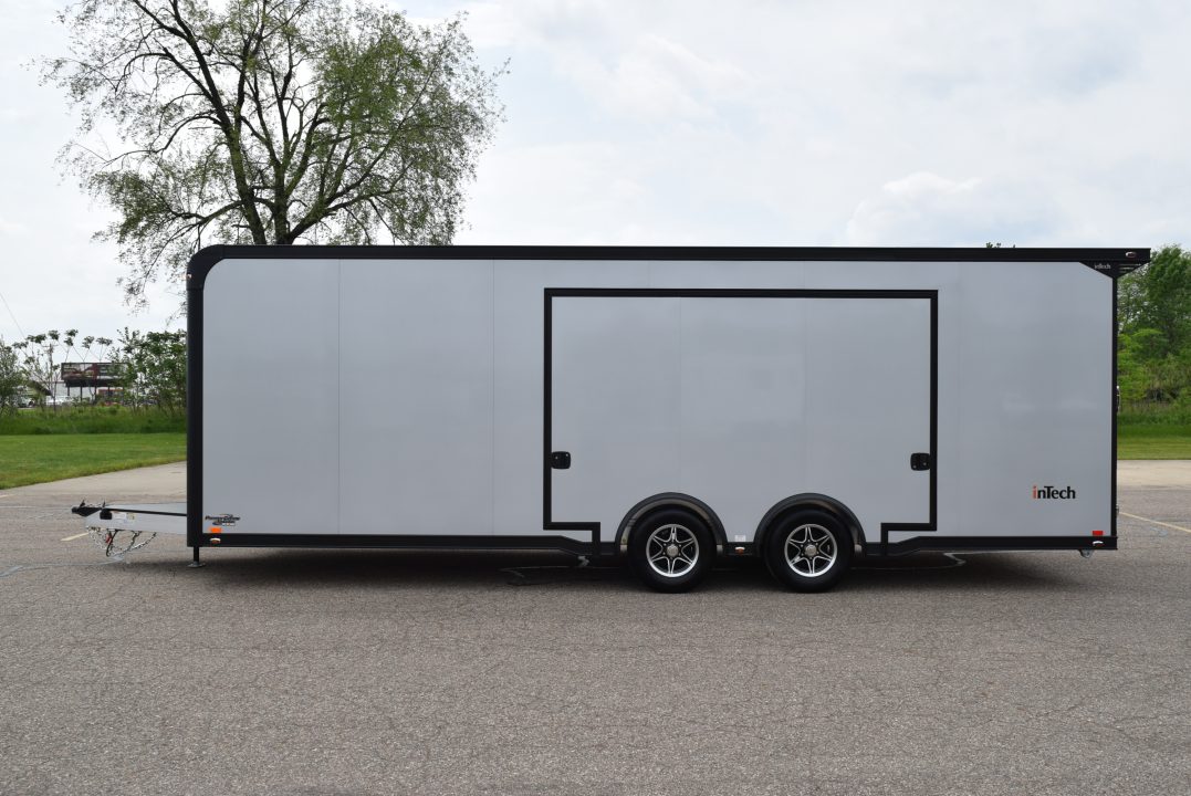 New INTECH 8.5x24 LITE SERIES ALL ALUMINUM RACE HAULER
