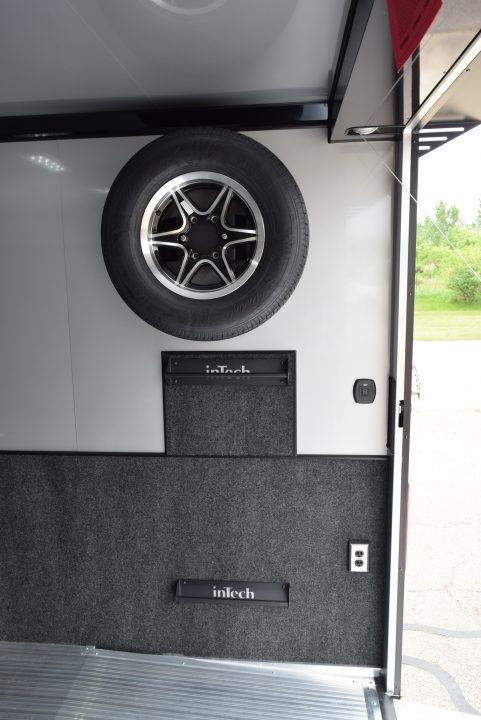 New INTECH 8.5x24 LITE SERIES ALL ALUMINUM RACE HAULER