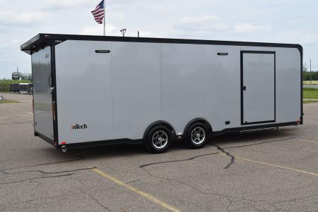 New INTECH 8.5x24 LITE SERIES ALL ALUMINUM RACE HAULER