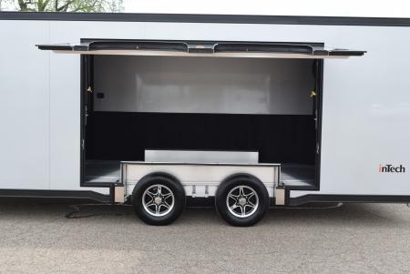 New INTECH 8.5x24 LITE SERIES ALL ALUMINUM RACE HAULER
