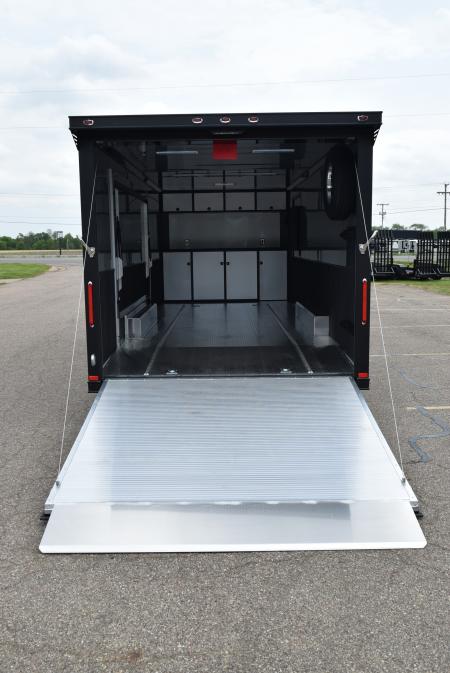 New INTECH 8.5x24 LITE SERIES ALL ALUMINUM RACE HAULER