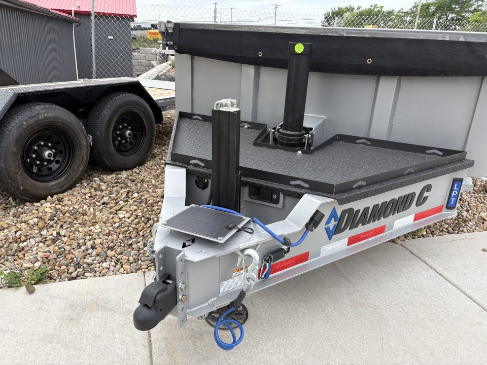 New 2026 Diamond C Trailers LPT207 14X82 Dump Trailer