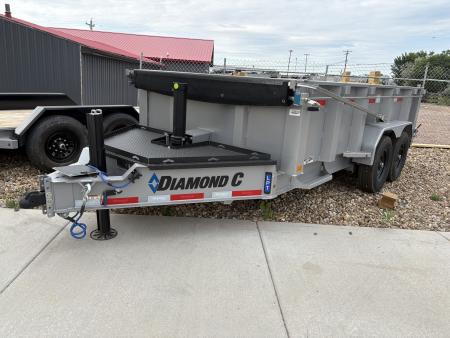 New 2026 Diamond C Trailers LPT207 14X82 Dump Trailer