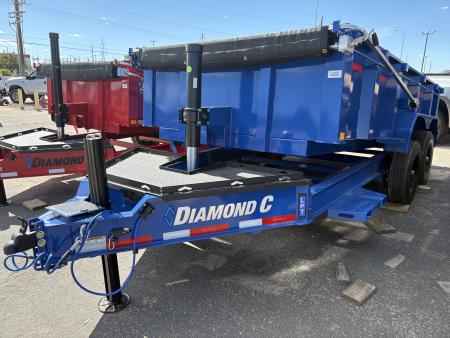 New 2026 Diamond C Trailers LPT207 14X82 Dump Trailer