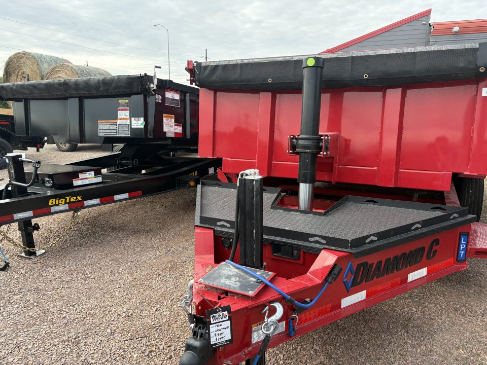 New 2026 Diamond C Trailers LPT207 14X82 Dump Trailer