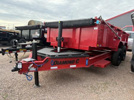 New 2026 Diamond C Trailers LPT207 14X82 Dump Trailer