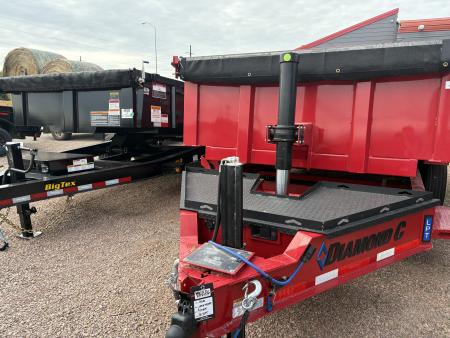 New 2026 Diamond C Trailers LPT207 14X82 Dump Trailer