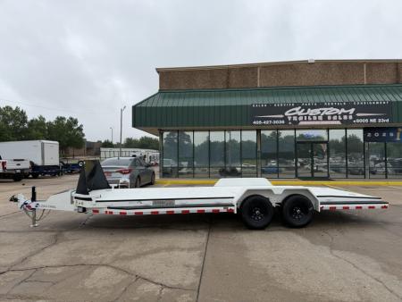 New #009101 2026 LOAD TRAIL CZ 22 X 83 TANDEM AXLE 10K STEEL FLOOR CAR HAULER W/ BLACKOUT TRIM PACKAGE
