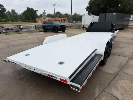 New #009101 2026 LOAD TRAIL CZ 22 X 83 TANDEM AXLE 10K STEEL FLOOR CAR HAULER W/ BLACKOUT TRIM PACKAGE