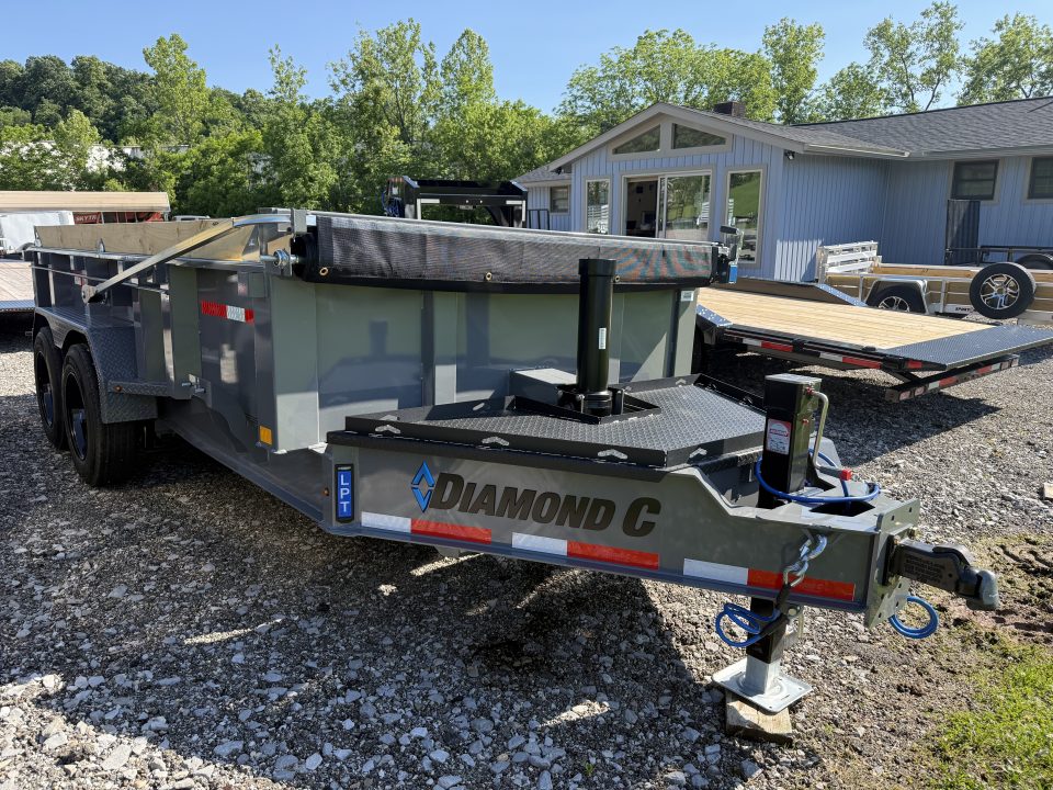 New 2026 Diamond C Trailers LPT 208 14X81 Dump Trailer