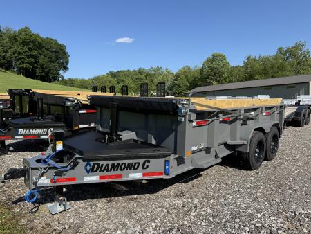 New 2026 Diamond C Trailers LPT 208 14X81 Dump Trailer