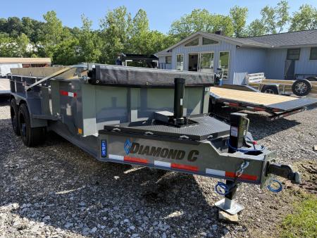 New 2026 Diamond C Trailers LPT 208 14X81 Dump Trailer
