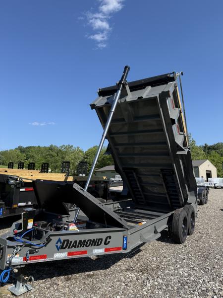New 2026 Diamond C Trailers LPT 208 14X81 Dump Trailer