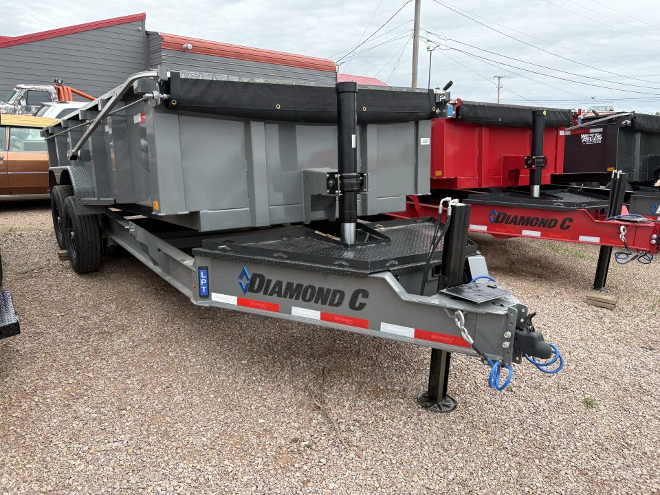 New 2026 Diamond C Trailers LPT207 16X82 Dump Trailer
