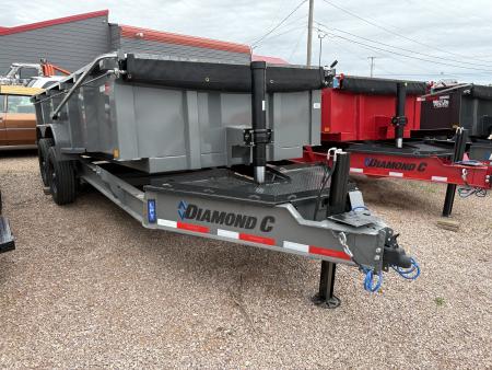 New 2026 Diamond C Trailers LPT207 16X82 Dump Trailer
