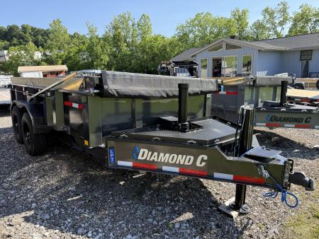 New 2026 Diamond C Trailers LPT 207 14X82 Dump Trailer