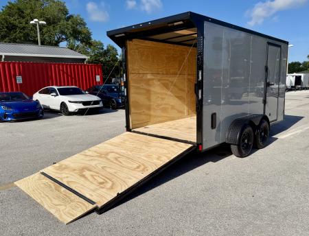 New 2026 Rock Solid Cargo 7x14 10K Cargo/Enclosed Trailer