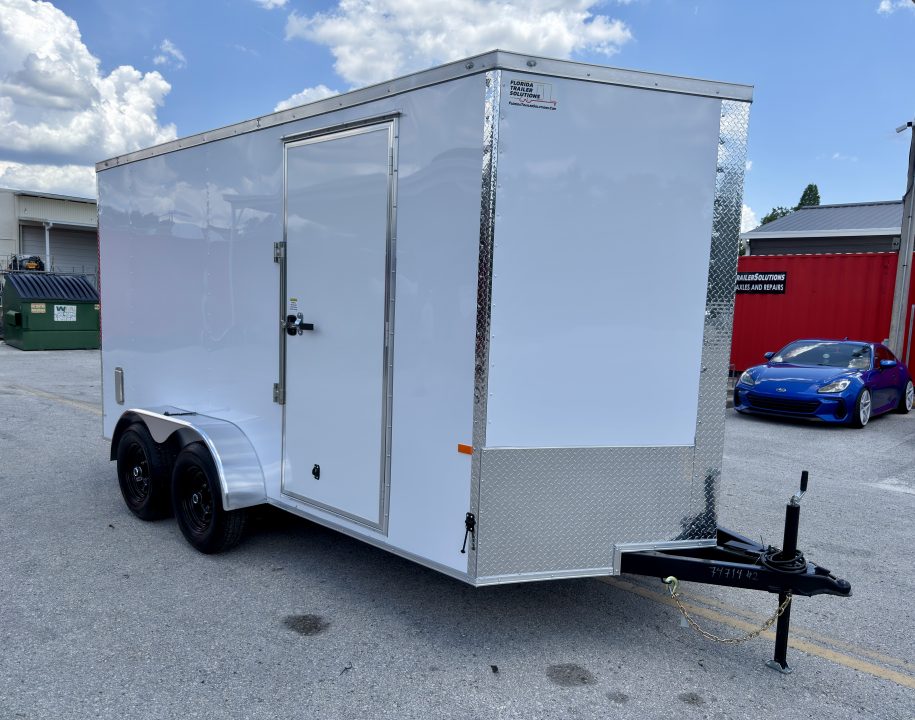 New 2026 Rock Solid Cargo 7X14 10K Cargo/Enclosed Trailer
