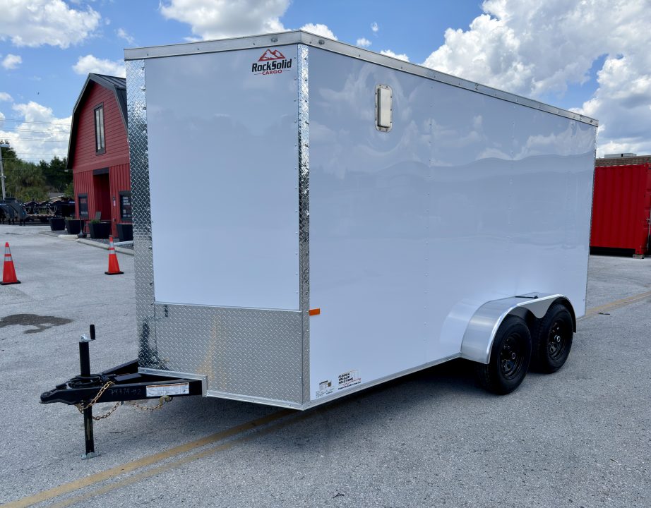 New 2026 Rock Solid Cargo 7X14 10K Cargo/Enclosed Trailer