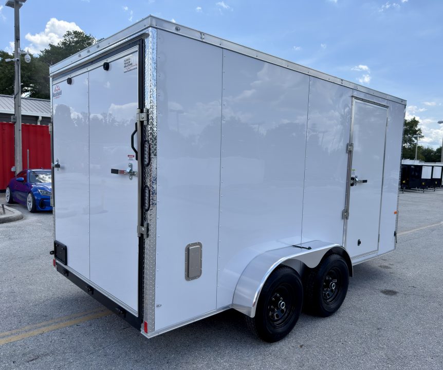 New 2026 Rock Solid Cargo 7X14 10K Cargo/Enclosed Trailer