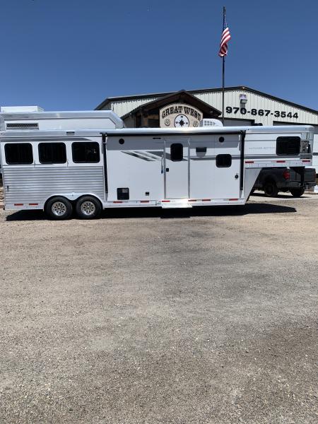 Used 2021 SMC 3H GN Horse Trailer