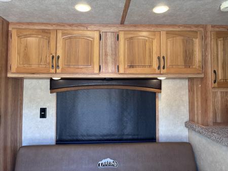 Used 2015 Bison Trailers 3H 10'LQ Horse Trailer