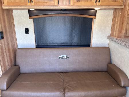 Used 2015 Bison Trailers 3H 10'LQ Horse Trailer