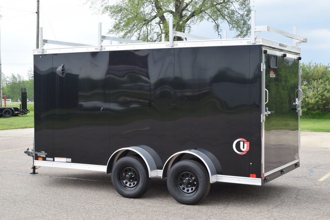 New 2026 United Trailers UJ-S 7x14 Cargo Trailer w/ Ladder/Cargo Racks