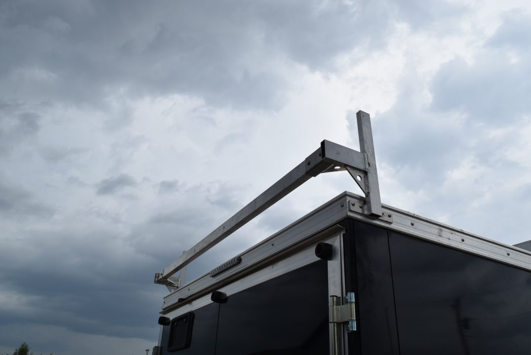 New 2026 United Trailers UJ-S 7x14 Cargo Trailer w/ Ladder/Cargo Racks