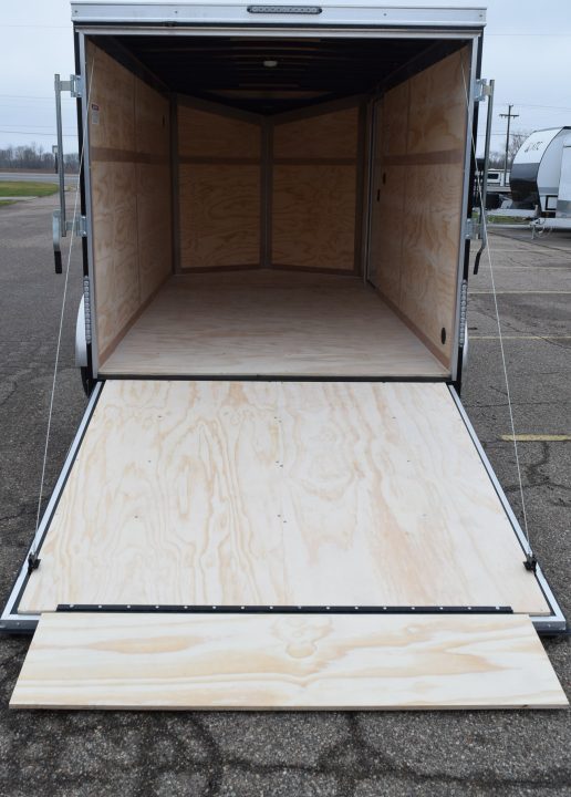 New 2026 United Trailers UJ-S 7x14 Cargo Trailer w/ Ladder/Cargo Racks