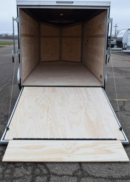 New 2026 United Trailers UJ-S 7x14 Cargo Trailer w/ Ladder/Cargo Racks