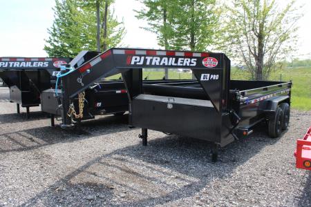 New 2026 PJ Trailers 16' DLGN STOCK ID 53235 Dump Trailer