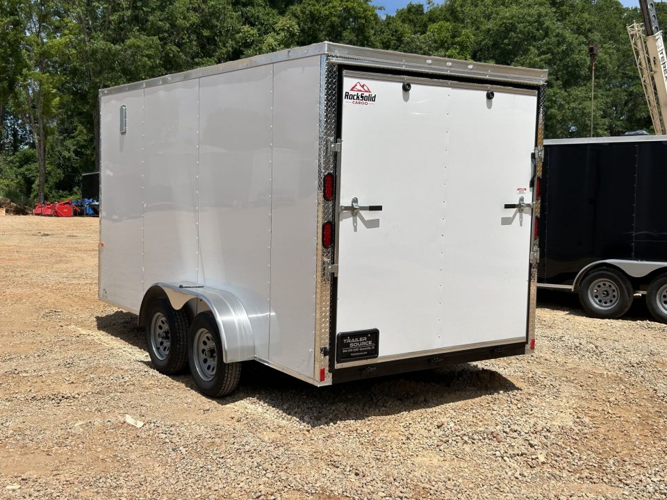 New 2026 Rock Solid Cargo 7x14 TA 7k Cargo / Enclosed Trailer