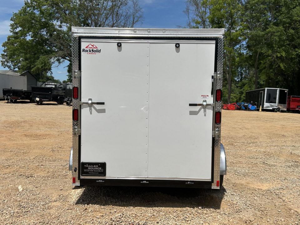 New 2026 Rock Solid Cargo 7x14 TA 7k Cargo / Enclosed Trailer