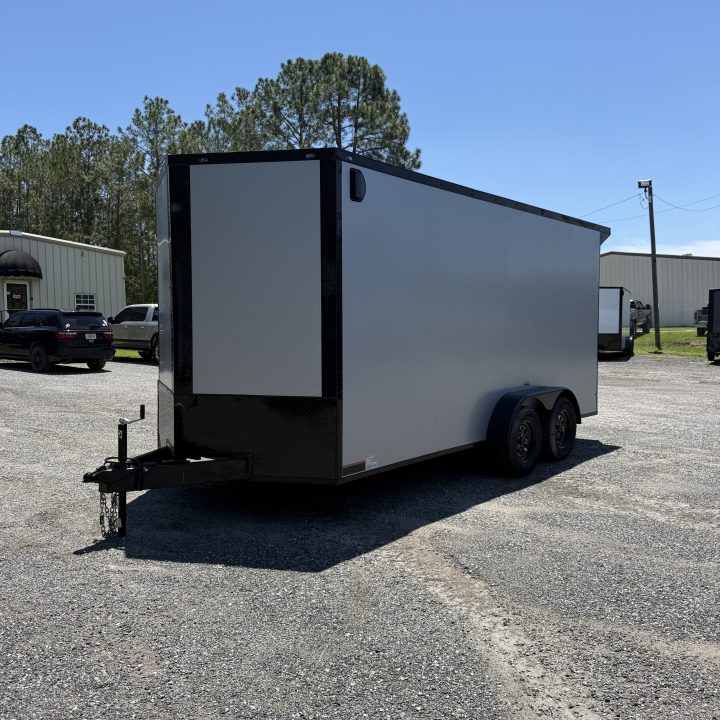 New 2026 Hook and Line 7x16TA Cargo / Enclosed Trailer