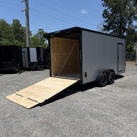 New 2026 Hook and Line 7x16TA Cargo / Enclosed Trailer