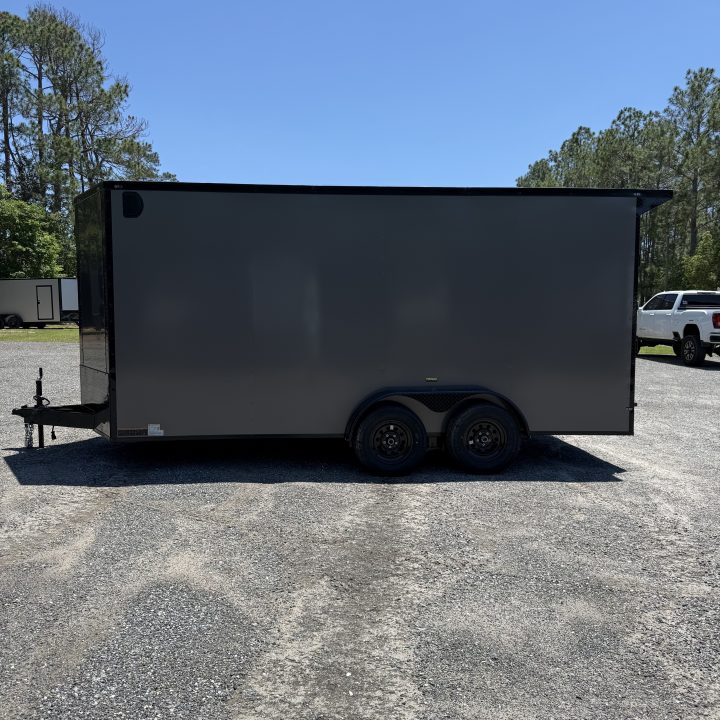 New 2026 Hook and Line 7x16TA Cargo / Enclosed Trailer