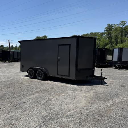 New 2026 Hook and Line 7x16TA Cargo / Enclosed Trailer