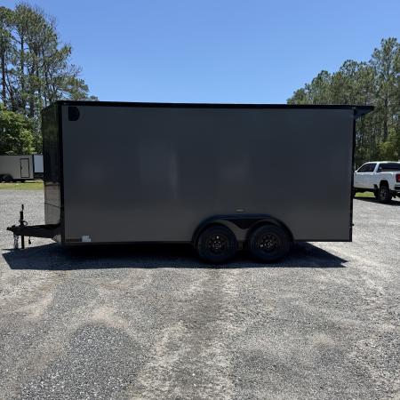 New 2026 Hook and Line 7x16TA Cargo / Enclosed Trailer