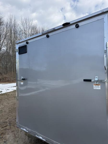 New 2026 Lightning Trailers 8.5X24 7' INTERIOR 10K W/RAMP DOOR ALL ALUMINUM Cargo / Enclosed Trailer