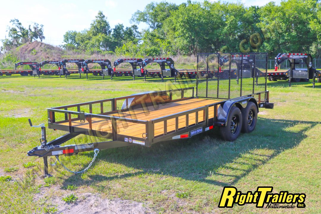 New 2026 7X16 TRIPLE CROWN ATV UTILITY TRAILER