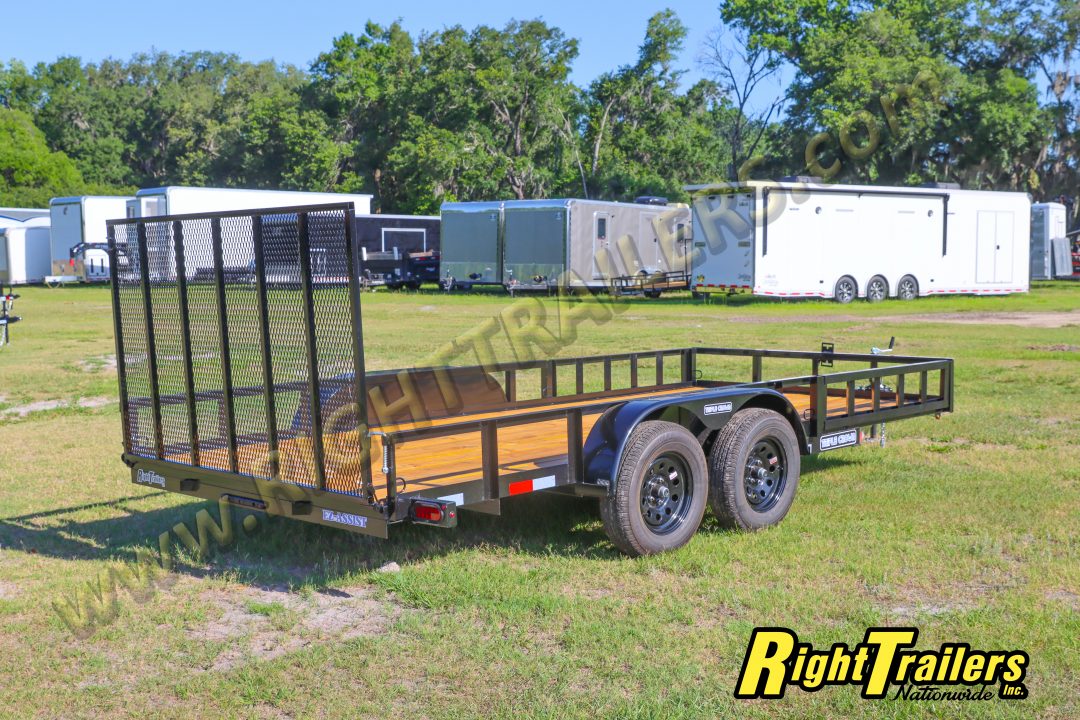 New 2026 7X16 TRIPLE CROWN ATV UTILITY TRAILER