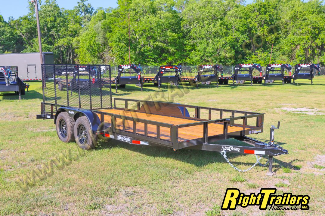New 2026 7X16 TRIPLE CROWN ATV UTILITY TRAILER