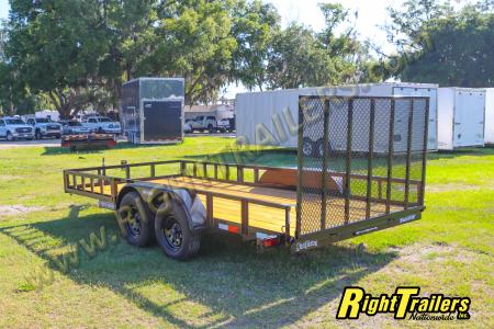 New 2026 7X16 TRIPLE CROWN ATV UTILITY TRAILER