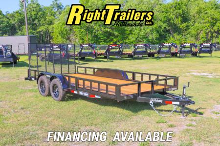 New 2026 7X16 TRIPLE CROWN ATV UTILITY TRAILER