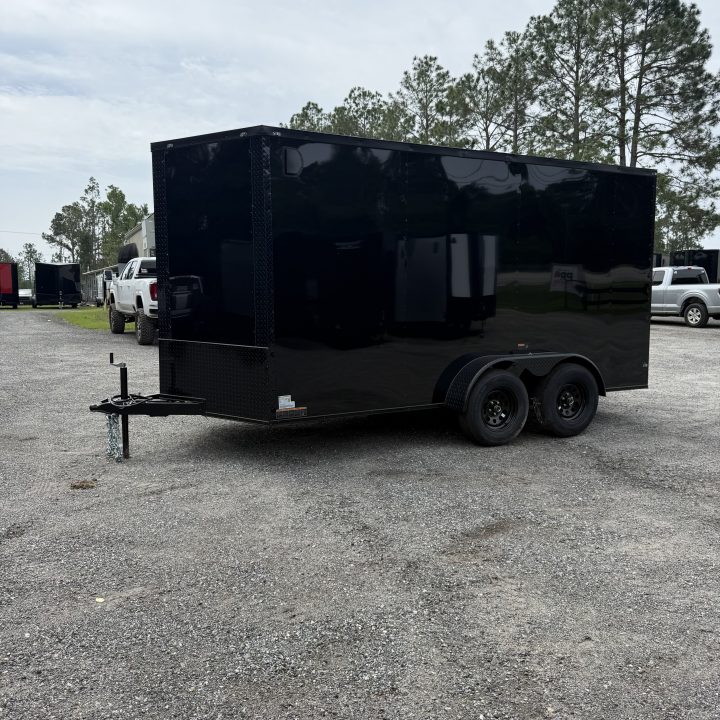 New 2026 Hook and Line 7x14TA Cargo / Enclosed Trailer