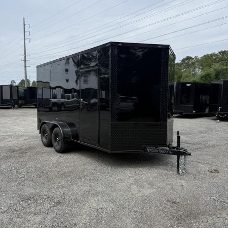 New 2026 Hook and Line 7x14TA Cargo / Enclosed Trailer