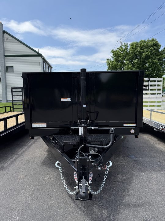 New 2026 Sure-Trac 7X14 HD Low Profile Telescopic Dump Trailer 14K