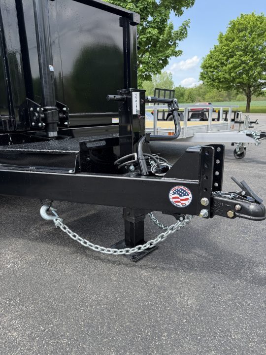 New 2026 Sure-Trac 7X14 HD Low Profile Telescopic Dump Trailer 14K